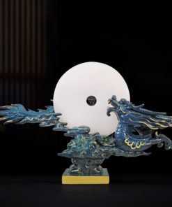 Tượng rồng ôm ngọc phong thủy