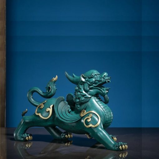 Tượng Tỳ Hưu bằng đồng phong thủy