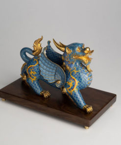 Tượng tỳ hưu phong thủy dát vàng 9999