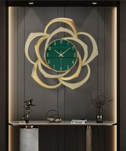 Đồng hồ treo tường hình bông hoa