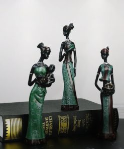 Bộ tượng phụ nữ Châu Phi