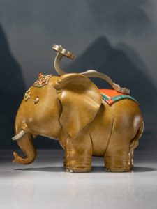 Tượng voi như ý bằng đồng trang trí