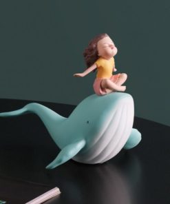 Tượng cá voi đáng yêu