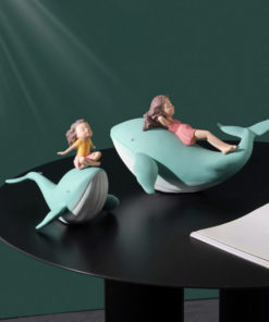 Tượng cá voi đáng yêu