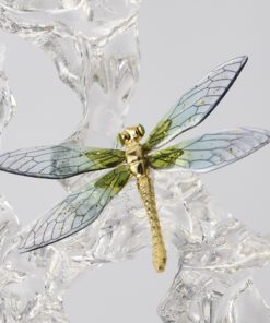 Decor chuồn chuồn trên đá