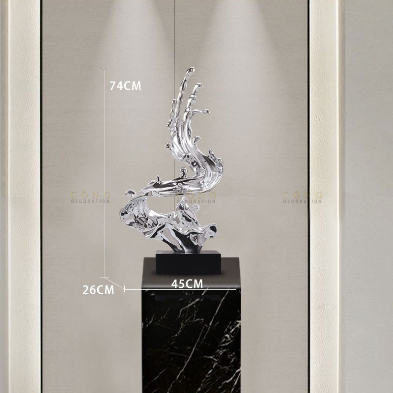 Mô hình nghệ thuật trang trí lối vào khách sạn