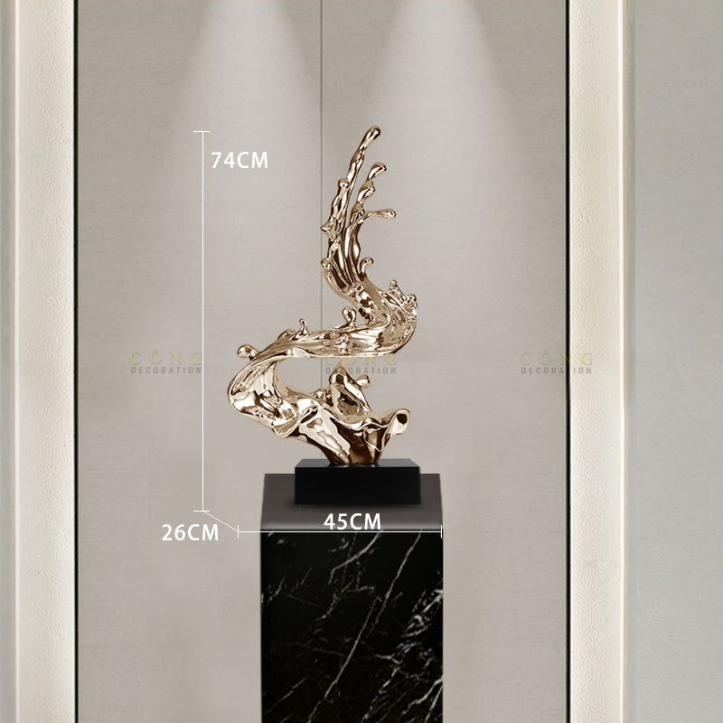 decor-de-san-lon-7 Mô hình nghệ thuật trang trí lối vào khách sạn