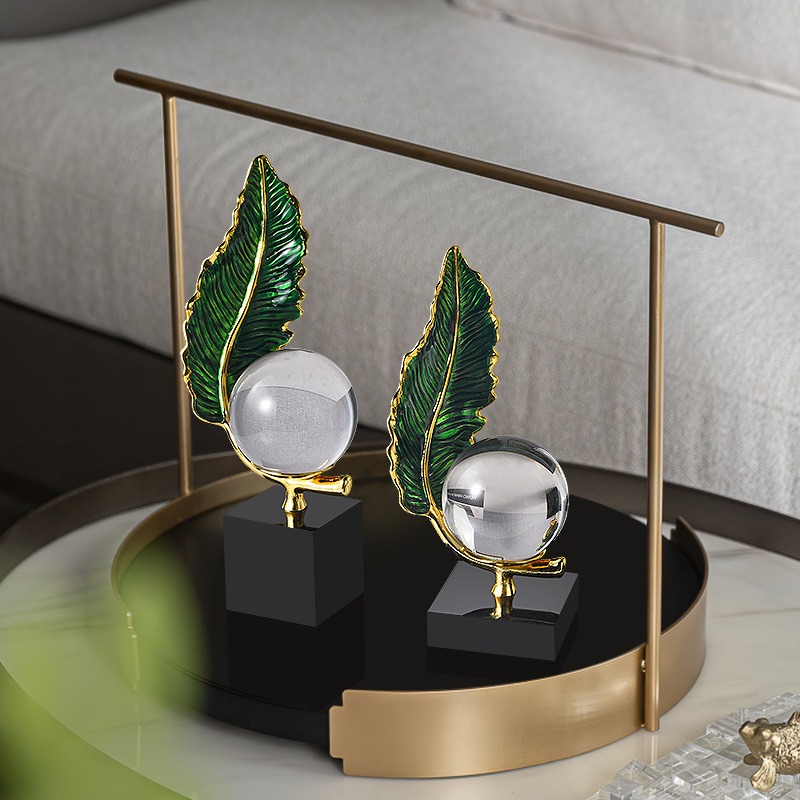 Decor quả cầu pha lê trong suốt Decor quả cầu pha lê trong suốt