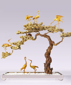 Đồ decor cao cấp đàn cò dạo chơi