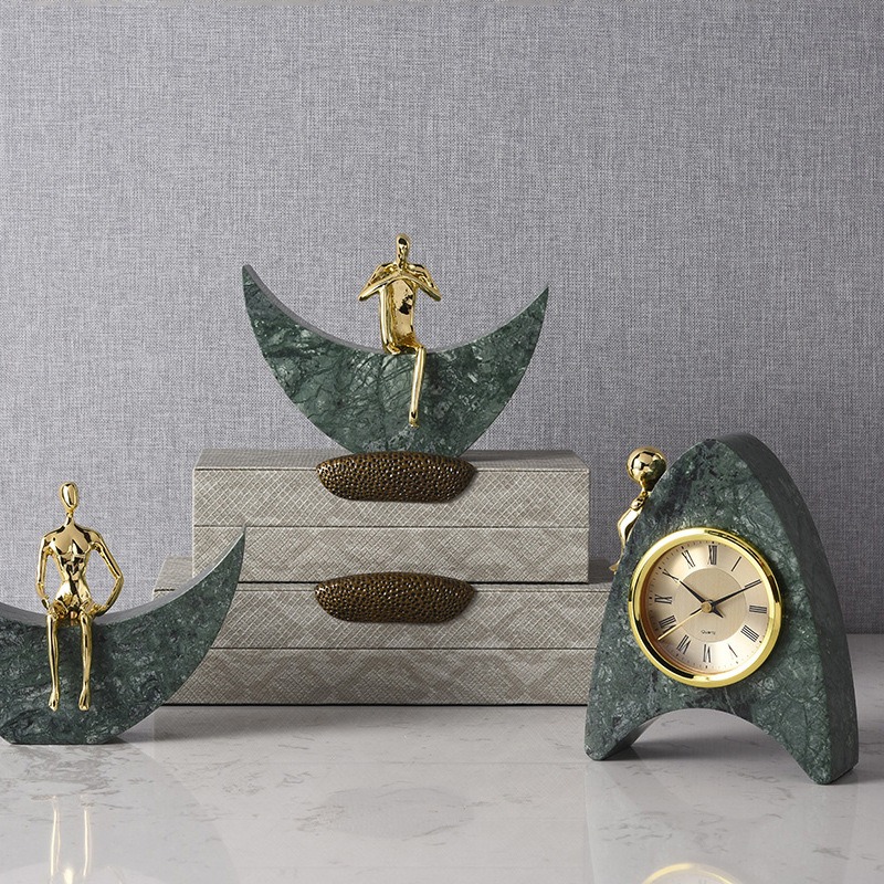 dong-ho-da-cam-thach-de-ban-1 Đồng hồ đá cẩm thạch để bàn