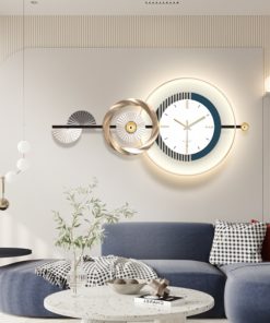 Đồng hồ treo tường decor phòng khách