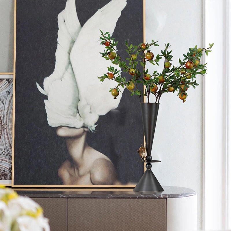 Mẫu bình hoa nghệ thuật trang trí kệ tủ