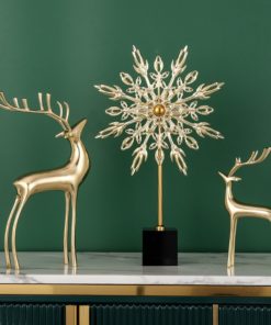 Mô hình bông tuyết bằng kim loại