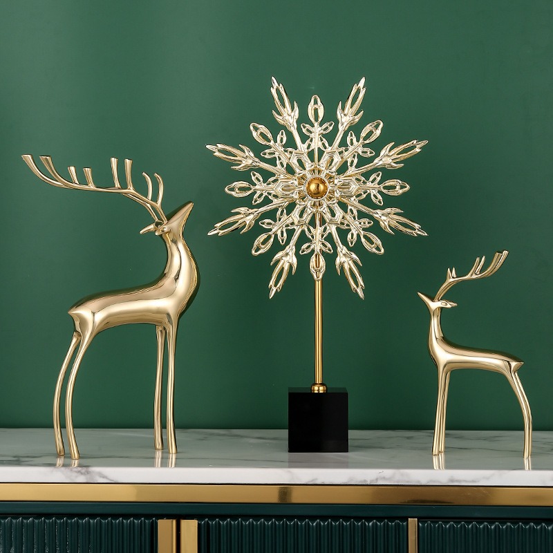 Mô hình bông tuyết bằng kim loại