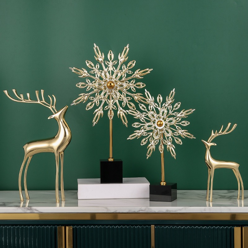 Mô hình bông tuyết bằng kim loại