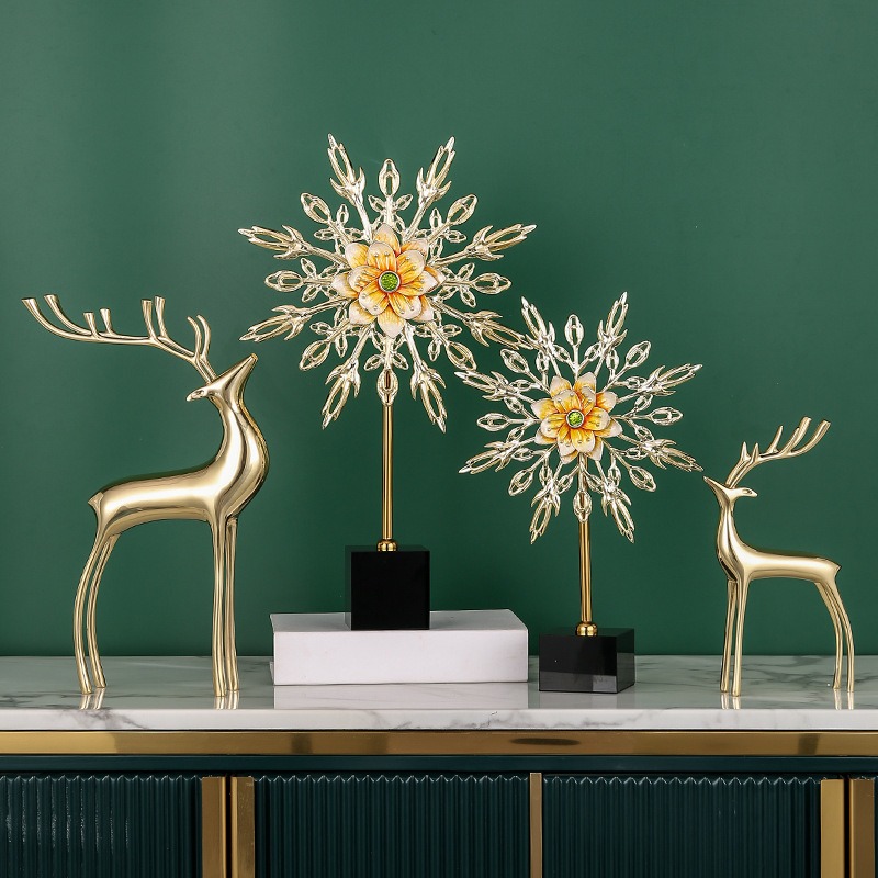 Mô hình bông tuyết bằng kim loại