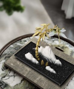 Mô hình cây tre trang trí