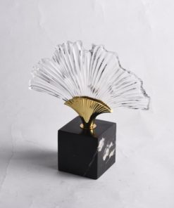 Mô hình lá bạch quả bằng thủy tinh