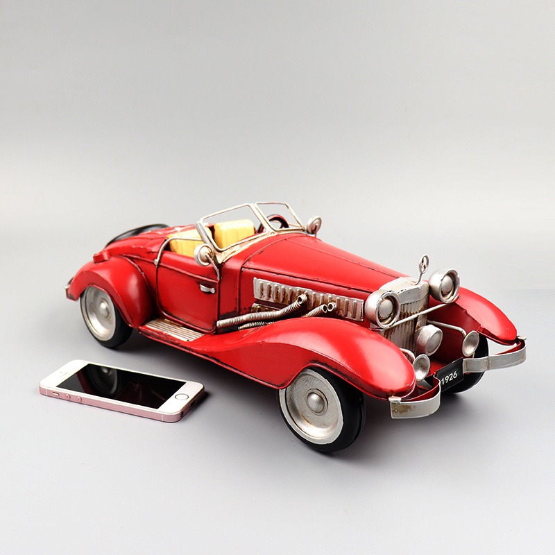Mô hình xe oto Mercedes Benz mui trần cổ điển Mô hình xe oto Mercedes Benz mui trần cổ điển