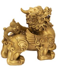 Tượng Tỳ Hưu phong thủy bằng đồng