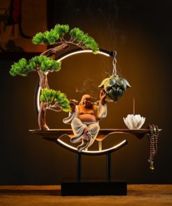 Thác khói trầm hương Phật thờ tại gia