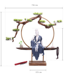 Thác khói trầm hương Phật Quan Âm lớn thờ tại gia