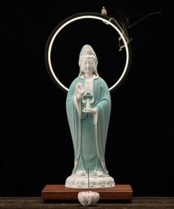 Thác khói trầm hương Quan Âm Bồ Tát đẹp