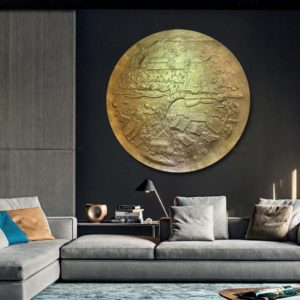 Tranh nghệ thuật chạm khắc gỗ 3D