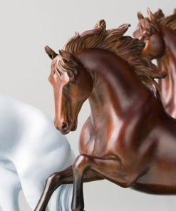 Tượng bát mã cao cấp bằng đồng đẹp