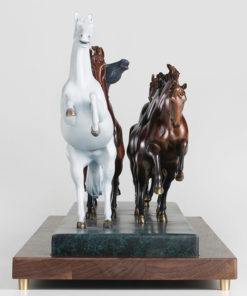 Tượng bát mã cao cấp bằng đồng đẹp