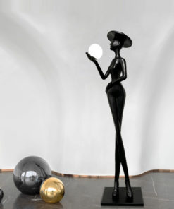 Tượng đèn cô gái