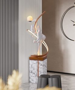 Tượng đèn cô gái khiêu vũ