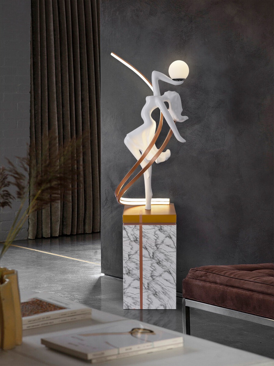 Tượng đèn cô gái khiêu vũ Tượng đèn cô gái khiêu vũ