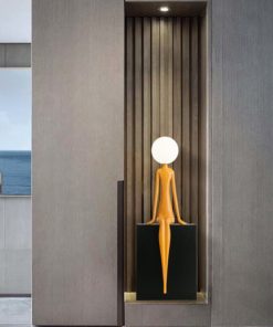 Tượng đèn nghệ thuật phong cách Bắc Âu