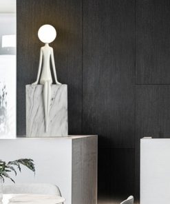 Tượng đèn nghệ thuật phong cách Bắc Âu