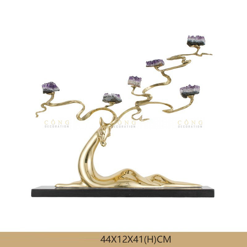 tuong-huou-nghe-thuat-3 Tượng hươu nghệ thuật