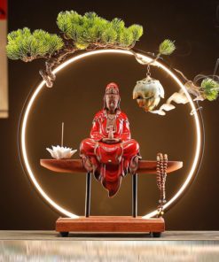 Thác khói xông trầm hương Quan Âm Bồ Tát