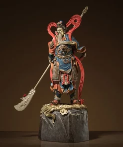 Tượng Quan Công vuốt râu