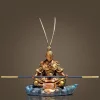 Tượng Tôn Ngộ Không bằng đồng để oto