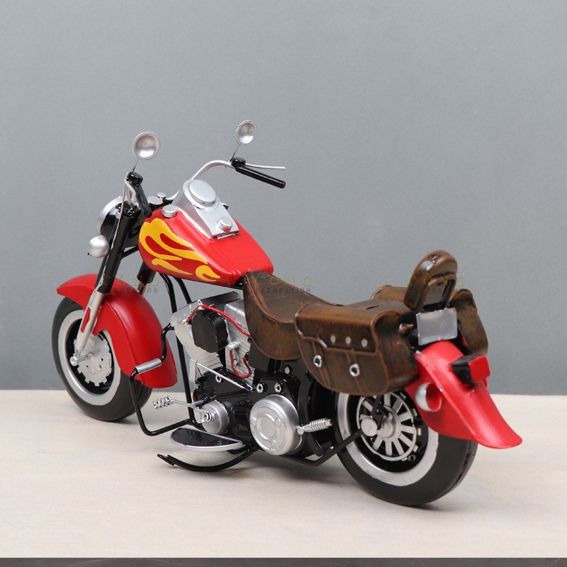 Mô hình xe máy Harley cổ điển CD256