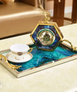 Khay đựng trà bánh bằng đá mã não