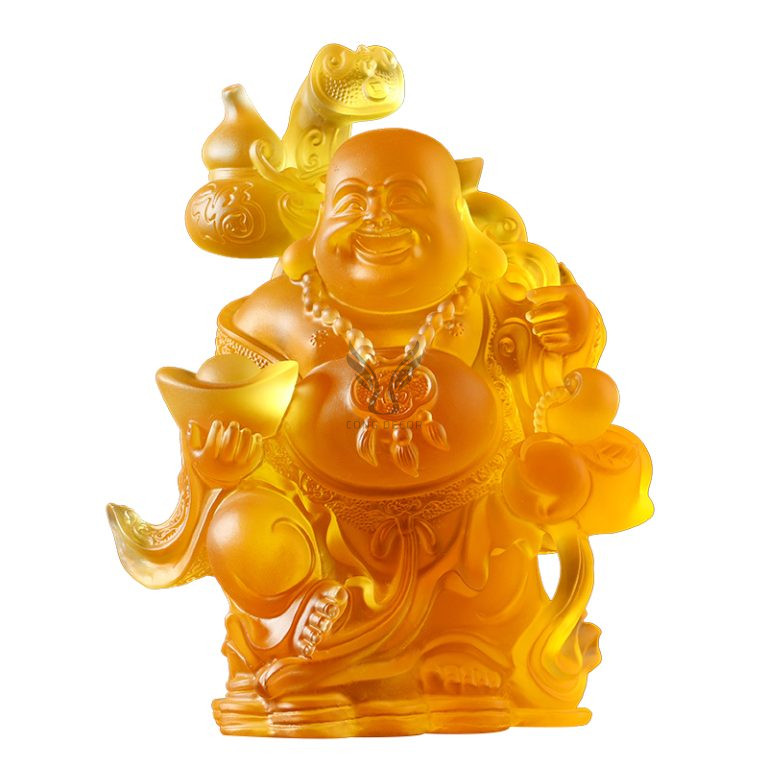 Tượng Di Lặc vui vẻ decor CD1221