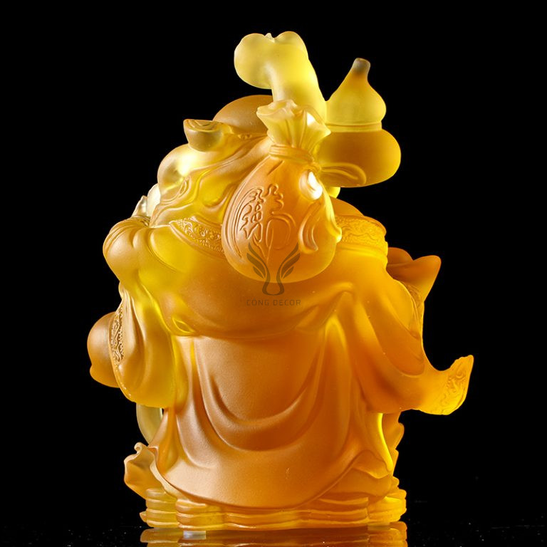 Tượng Di Lặc vui vẻ decor CD1221