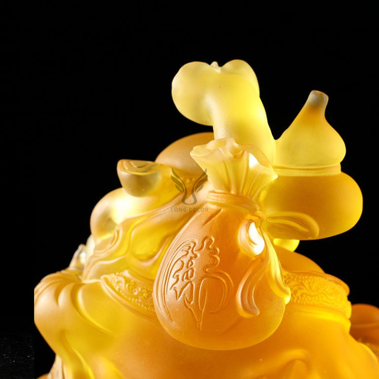 Tượng Di Lặc vui vẻ decor CD1221