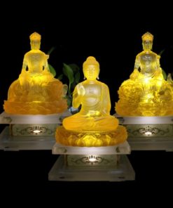 Tượng Hoa Nghiêm Tam Thánh decor CD4001