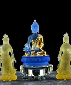 Tượng Nhật Quang Nguyệt Quang Bồ Tát decor CD1226