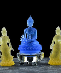 Tượng Nhật Quang Nguyệt Quang Bồ Tát decor CD1226