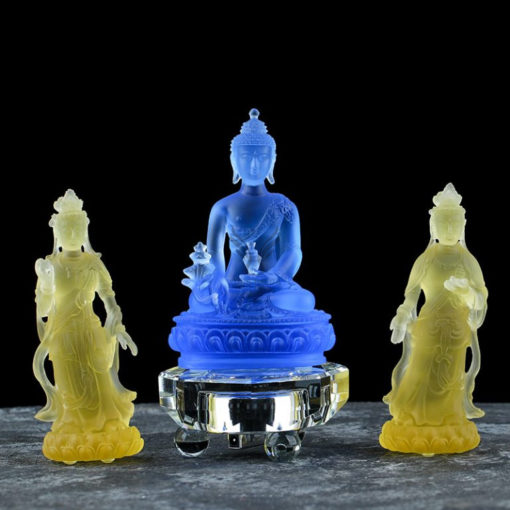 Tượng Nhật Quang Nguyệt Quang Bồ Tát decor CD1226