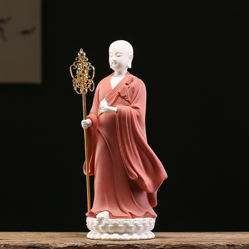 Tuong Phat Dia Tang Vuong Bo Tat decor CD1175 4 Tượng Phật Địa Tạng Vương Bồ Tát decor CD1175