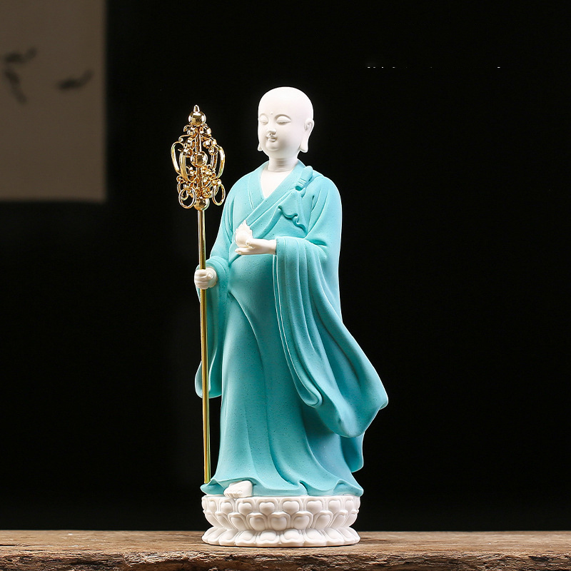 Tuong Phat Dia Tang Vuong Bo Tat decor CD1175 5 Tượng Phật Địa Tạng Vương Bồ Tát decor CD1175